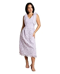 Coast Women's Bow Detail Sleeveless Midi Dress