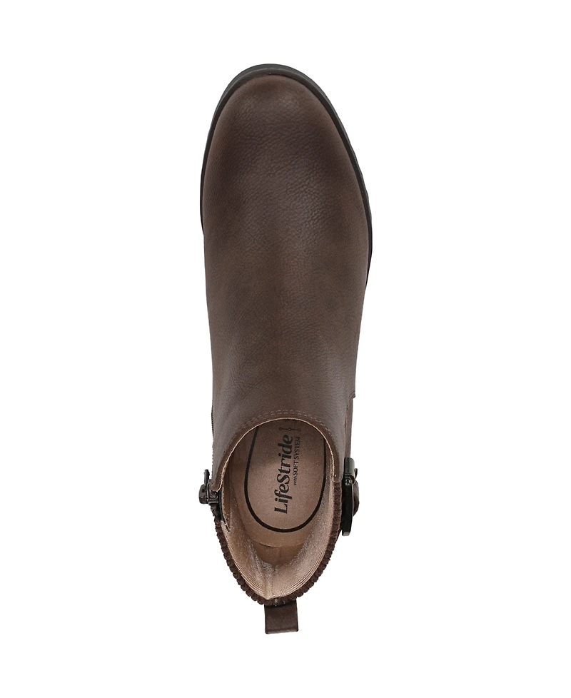 LifeStride Women's Zayne Zip Short Boots