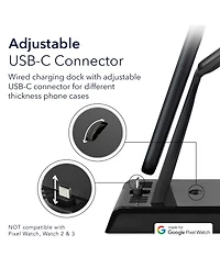 Wasserstein 3-in-1 Charging Station for Google Pixel, Buds and Watch 4 (41 and 45mm)