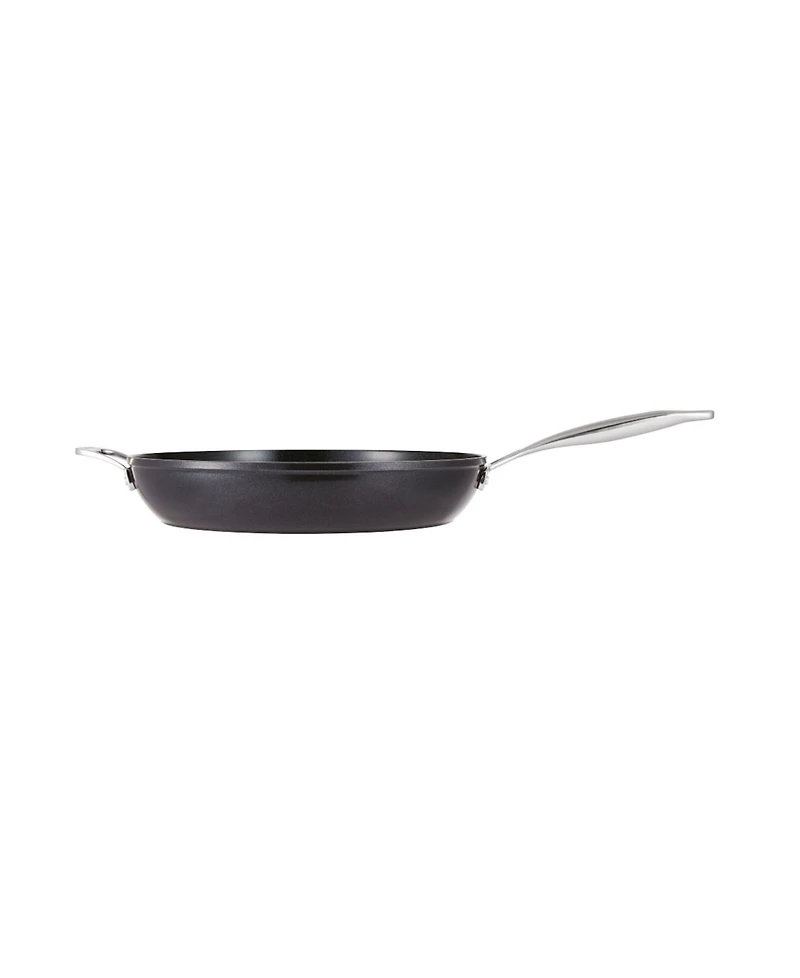 Cuisine::pro Green Stone Aluminum 12.5" Frypan with Helper Handle