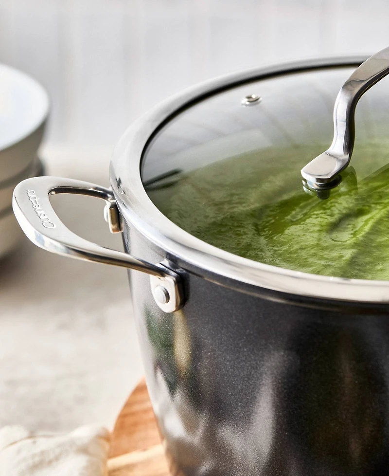 Cuisine::pro Green Stone Aluminum 8.5-Quart Stockpot with lid