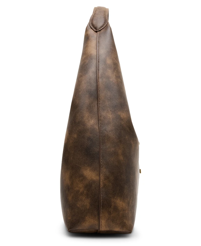 Steve Madden Auraa Slouchy Magnetic Large Shoulder Handbag