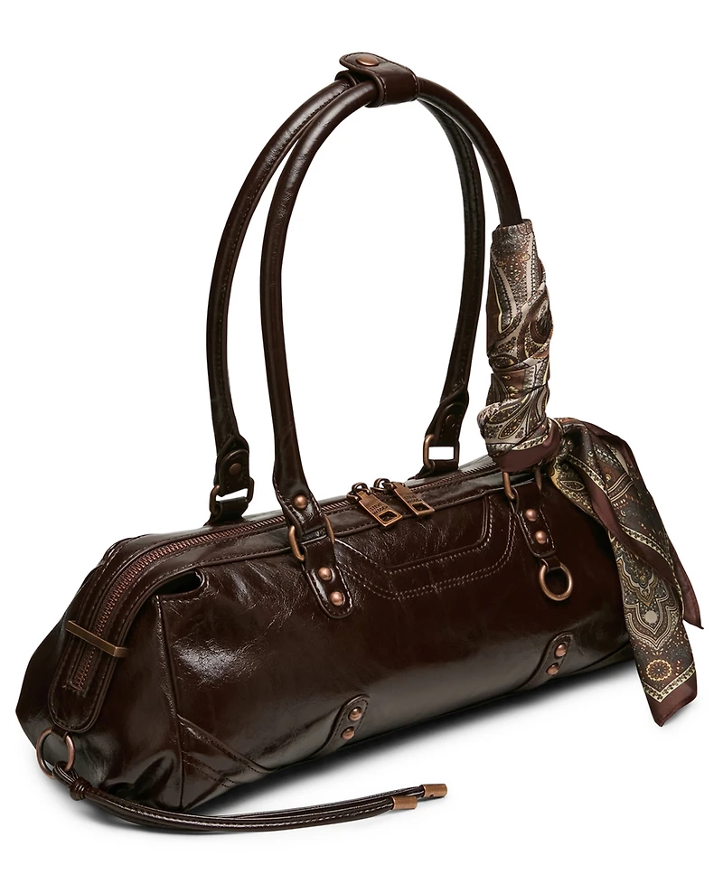 Steve Madden Cierra Medium Scarf Detail Large Shoulder Handbag