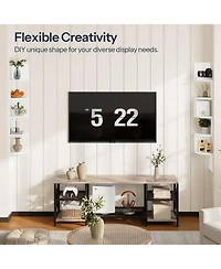 Slickblue Wall-Mounted Corner Shelf Set of 2 for Space-Saving Home Storage