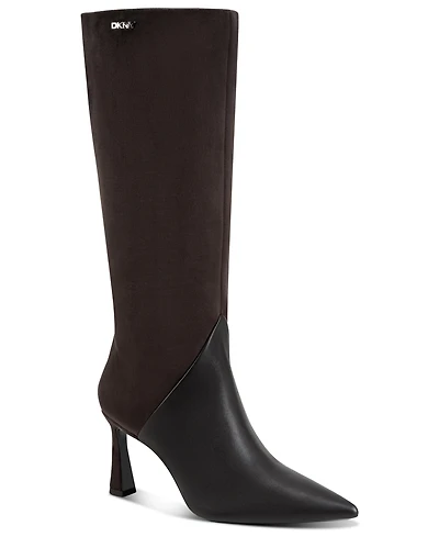 Dkny Women's Clarinda Zipper Heeled Boots