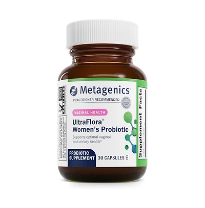 Metagenics UltraFlora Women s Probiotic - Shelf-Stable Supplement for Vaginal Health, Yeast Balance and Urinary Comfort