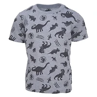 Jurassic Park T-Rex Toddler Boys' 2T - 20 3-Pack Short Sleeve Tees