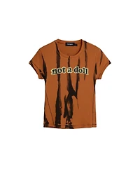 Desigual Women's Printed Message T-Shirt