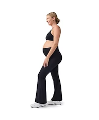 Ingrid + Isabel Maternity Flare/Contour Active Legging Bundle 2-Pack