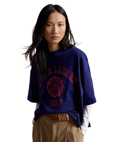 Polo Ralph Lauren Women's Oversized Cotton Jersey T-Shirt