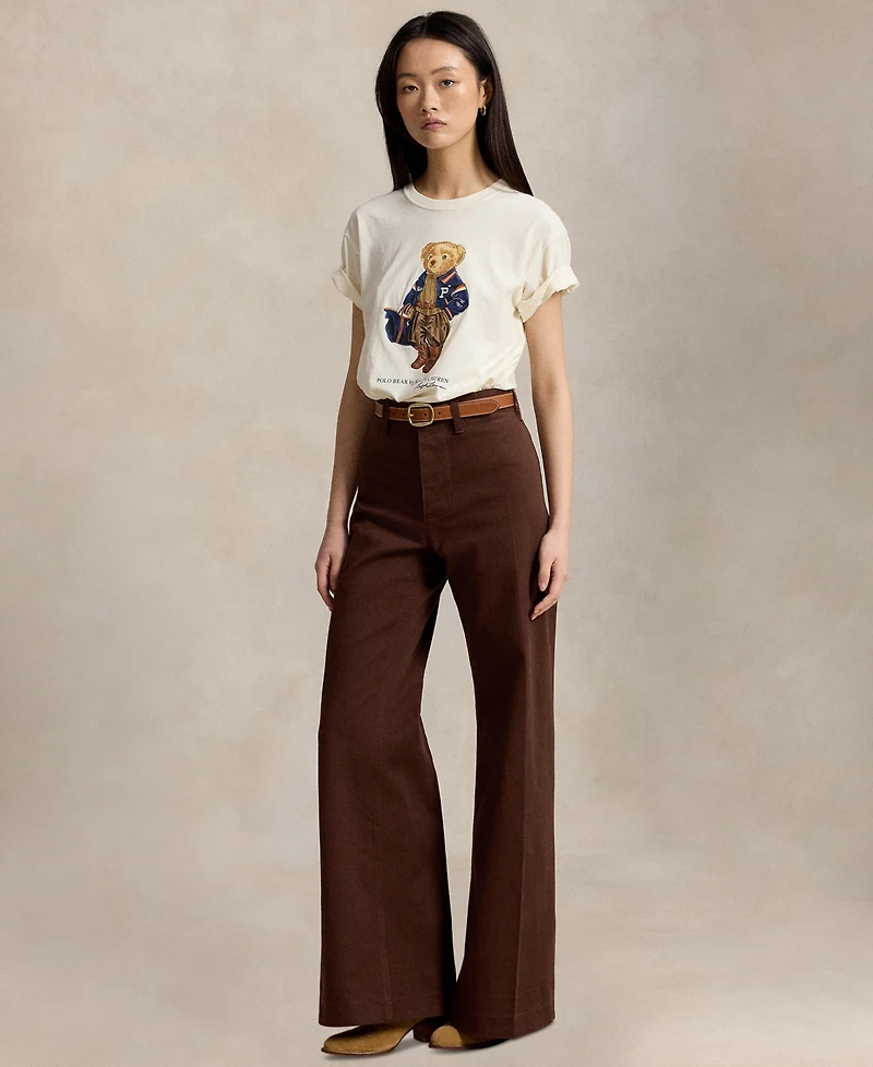 Polo Ralph Lauren Women's Bear Cotton Jersey T-Shirt