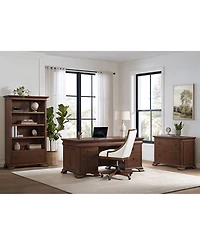 Nelman 30.5" Wood Executive Desk