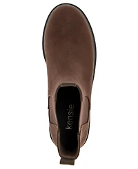 Kensie Women's Elara Lug Sole Chelsea Boot