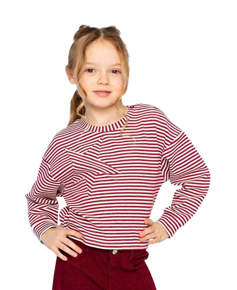 Deux par Toddler Girls 2T- 5T Soft Jersey Top