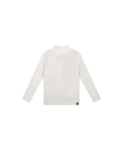 Deux par Toddler Girl 2T- 5T Brushed Rib Mock Neck Top