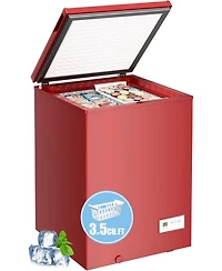 Cowsar 3.5 Cu. Ft. Chest Freezer with Digital Thermostat