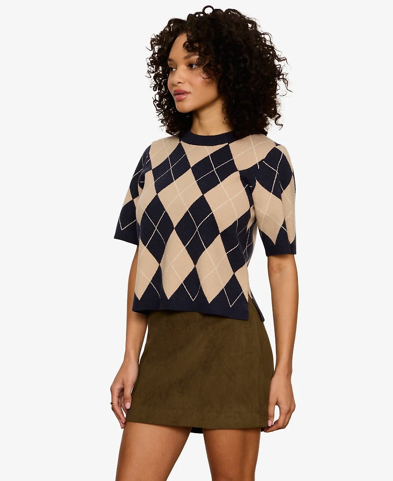 Sanctuary Petite Perfect Semi-Cropped Pull-On Sweater T-Shirt