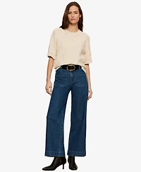 Sanctuary Petite Diamond Stitch Sweater T-Shirt