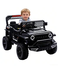 Yobtop Kids Ride On Car - Remote Control Electric with Swing Function, Riding Toy, Amazing Gift for Boys Girls 3-6 Years Old