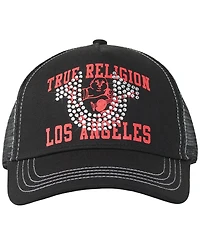 True Religion Men's Crystal Horseshoe Trucker Hat