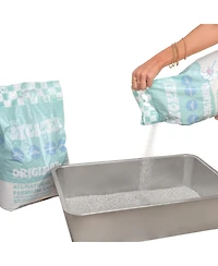 The Licker Store Unscented Premium Clumping Bentonite Clay Cat Litter Activated Charcoal