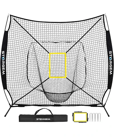 Aoligeijs 7×7ft Baseball Field Training Equipment
