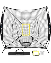 Aoligeijs 7×7ft Baseball Field Training Equipment