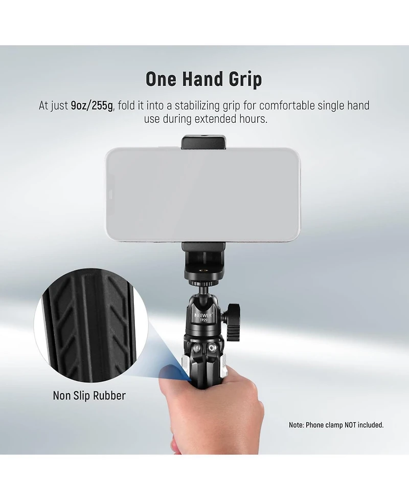 Neewer TP29 Camera Tripod with 4 Inch, 3 kg