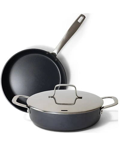 Alva Maestro 3pc Ceramic Nonstick 3.5 qt. Saute Pan & 11" Frying Pan Set