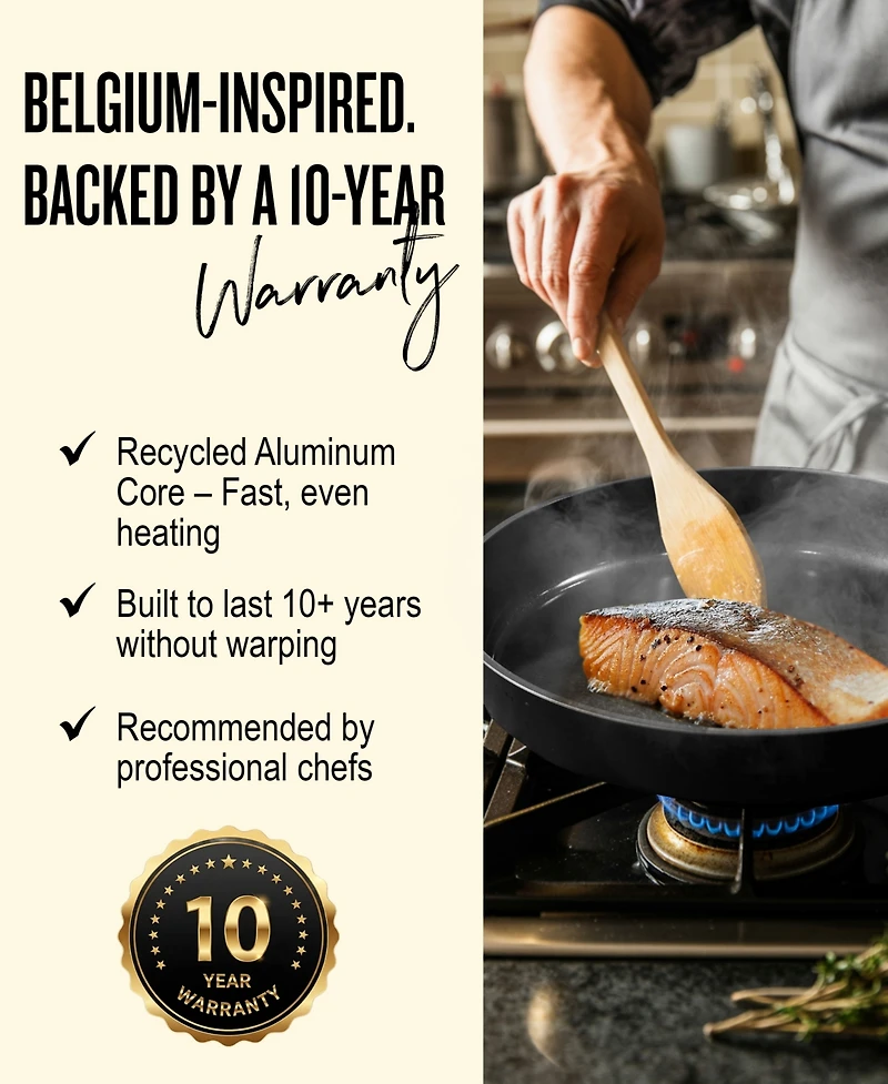 Alva Maestro 11-Piece Ceramic Nonstick Cookware Set
