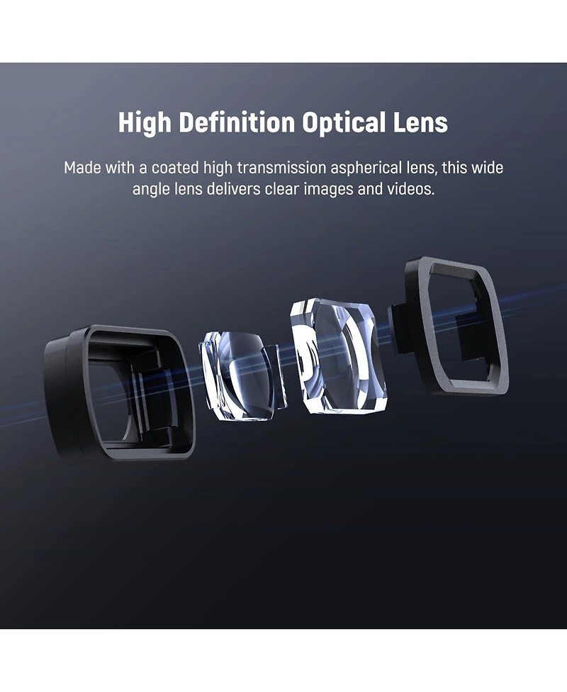 Neewer Ls-45 Camera Lens Accessory with 0.75x for Dji Osmo Pocket 3
