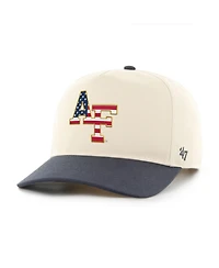'47 Brand Men's Natural/Navy Air Force Falcons Americana Flag Hitch Adjustable Hat