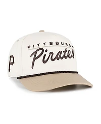 '47 Brand Men's Natural/Tan Pittsburgh Pirates Neutral Terrain Hitch Rope Adjustable Hat