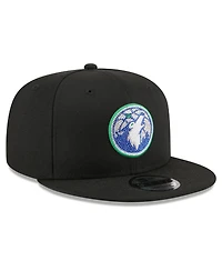 New Era Men's Black Minnesota Timberwolves 2026 Nba Draft Crystal 9FIFTY Snapback Hat