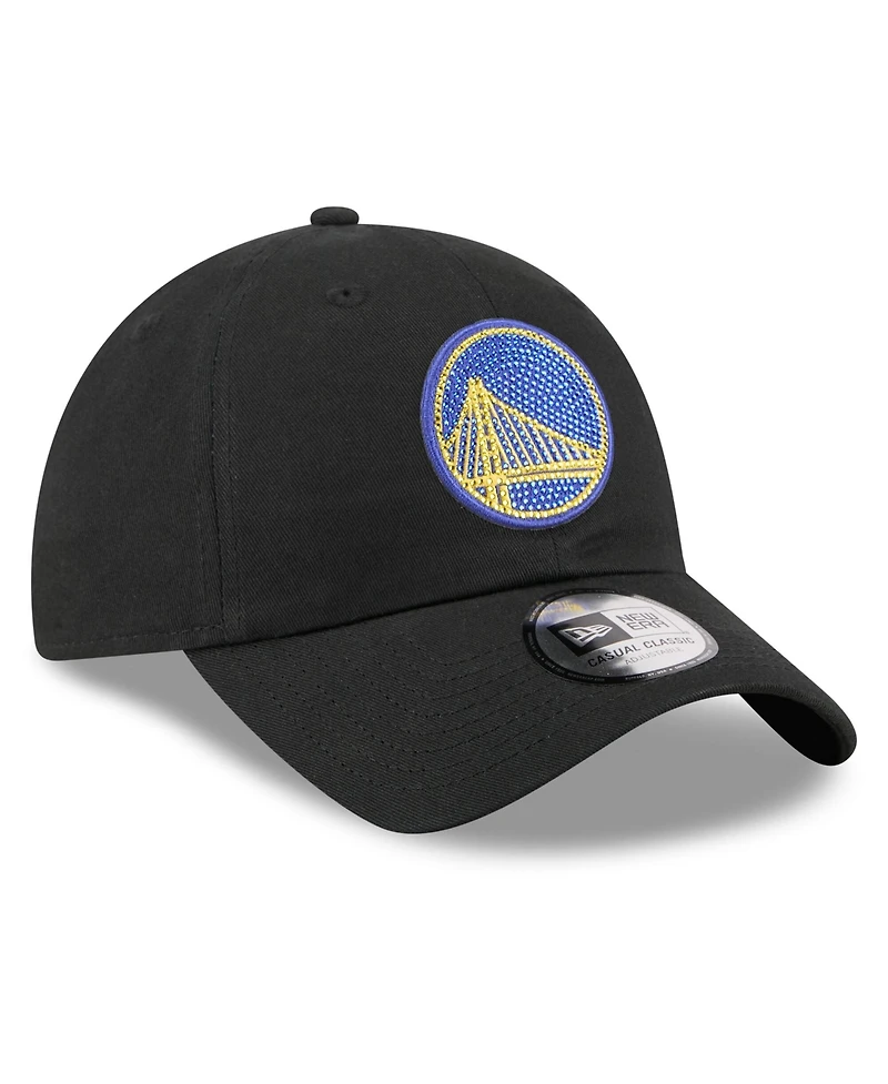 New Era Men's Black Golden State Warriors 2026 Nba Draft Casual Classic Adjustable Hat