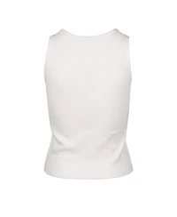 '47 Brand Women's Cream Philadelphia Phillies Floral Logo Ribbed Baby Tank Top