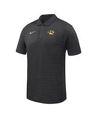 Nike Men's Black Missouri Tigers Victory Stripe Dri-fit Polo Shirt
