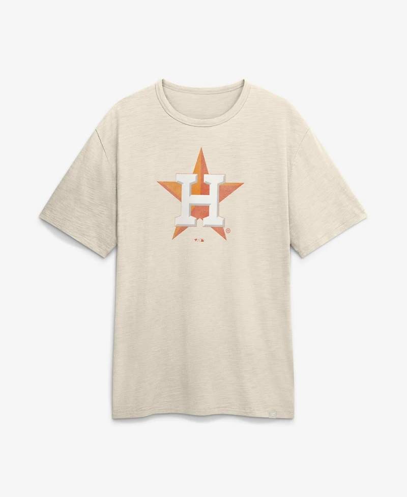 Fanatics Men's Cream Houston Astros Stadium Slub T-Shirt