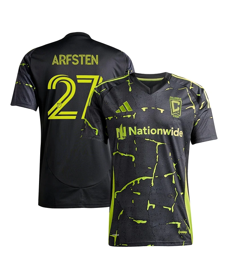 Adidas Men's Maximilian Arfsten Black Columbus Crew 2025 The Goosebumps Kit Replica Jersey