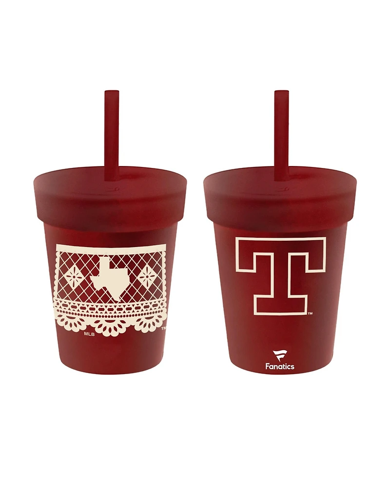 Wincraft Texas Rangers 2026 City Connect 8oz. Silicone Tumbler with Lid Straw