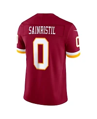 Nike Men's Mike Sainristil Burgundy Washington Commanders Team Vapor F.u.s.e. Stitched Limited Jersey
