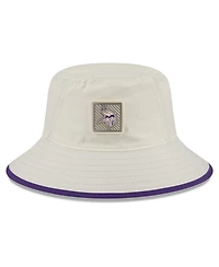 New Era Men's Cream Minnesota Vikings 2026 Nfl Training Camp Sport Bucket Hat