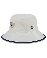 New Era Men's Cream Dallas Cowboys 2026 Nfl Training Camp Sport Bucket Hat