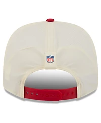 New Era Men's Cream/Scarlet San Francisco 49ers 2026 Nfl Training Camp 9SEVENTY Adjustable Hat