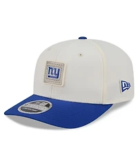 New Era Men's Cream/Royal New York Giants 2026 Nfl Training Camp 9SEVENTY Adjustable Hat