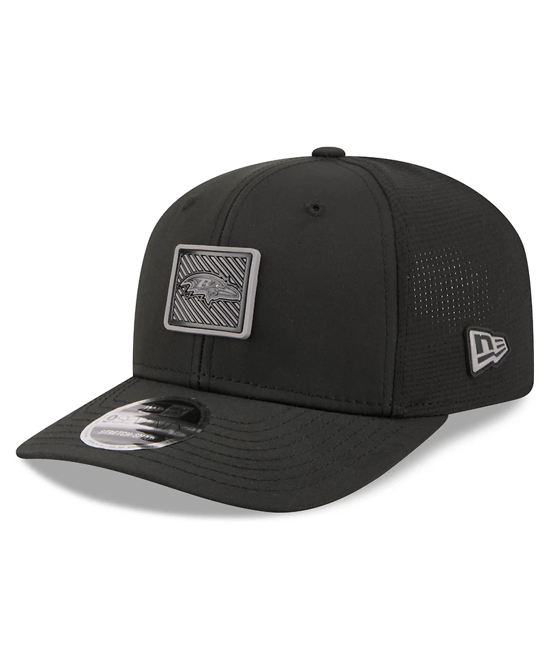 New Era Men's Black Baltimore Ravens 2026 Nfl Training Camp 9SEVENTY Adjustable Hat