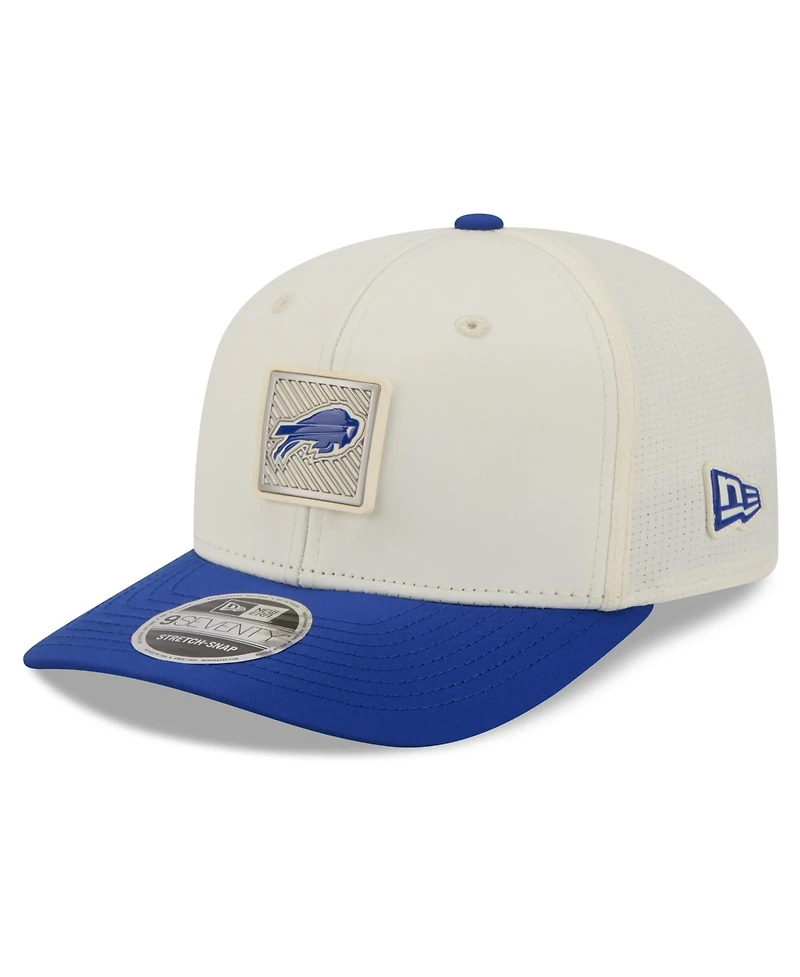 New Era Men's Cream/Royal Buffalo Bills 2026 Nfl Training Camp 9SEVENTY Adjustable Hat