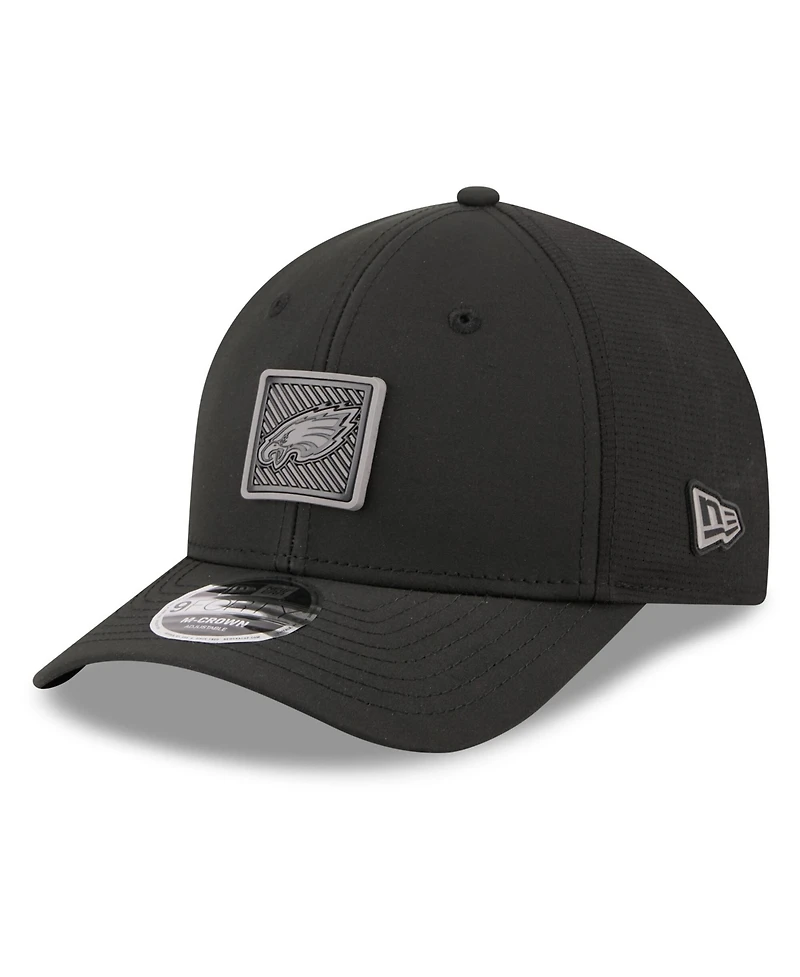 New Era Men's Black Philadelphia Eagles 2026 Nfl Training Camp 9FORTY Adjustable Hat