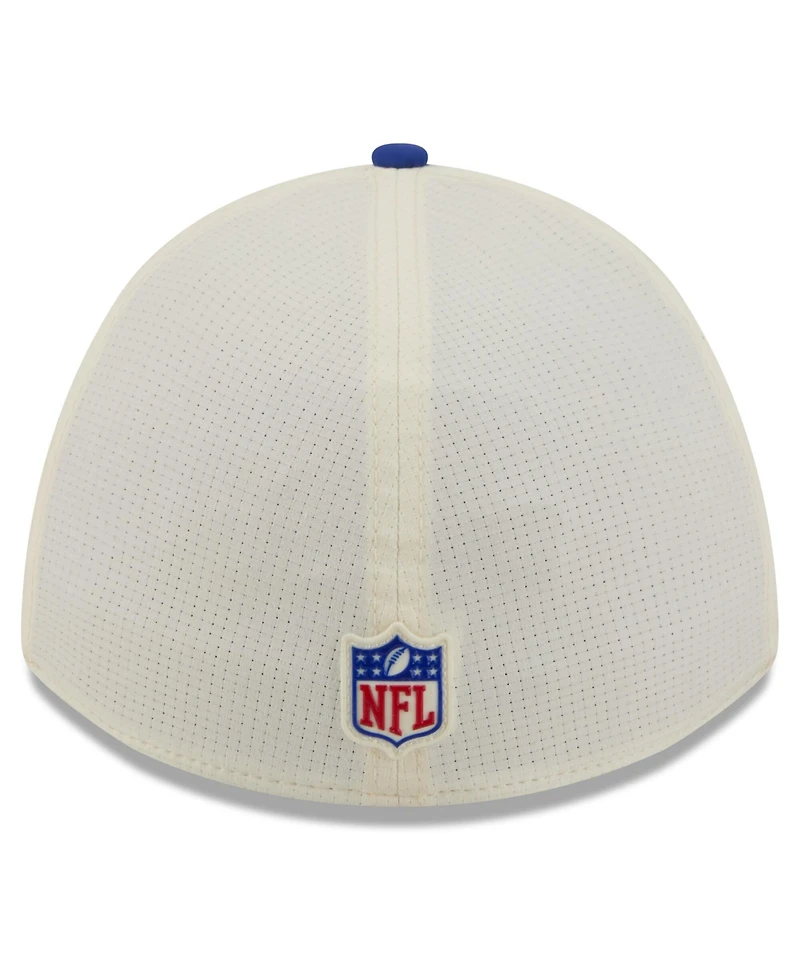 New Era Men's Cream/Royal Buffalo Bills 2026 Nfl Training Camp 39THIRTY Flex Hat