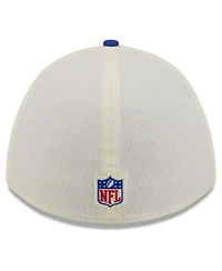 New Era Men's Cream/Royal Buffalo Bills 2026 Nfl Training Camp 39THIRTY Flex Hat